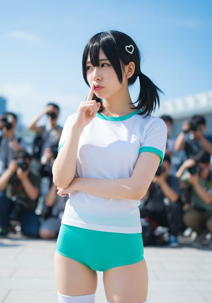Bloomer girl's delicious thigh image part19 22th image