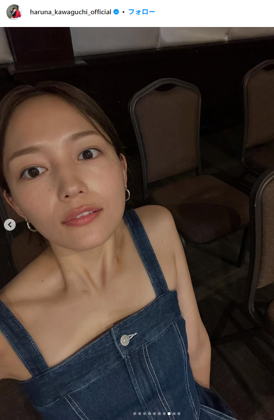 [Image] Extremely rare! Haruna Kawaguchi likes 300,000 likes on the SEXY photo of the bare leg do-up wwwwww 10th image