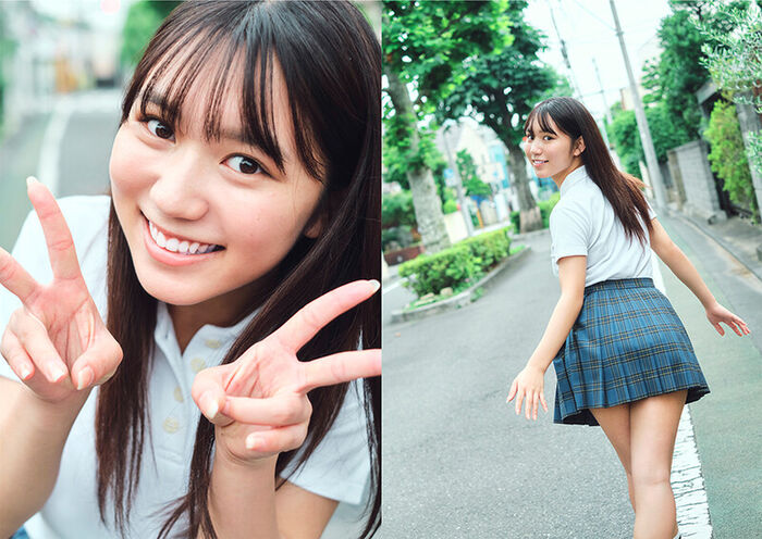 [Image] 'Geki Buzz JK' Sara Kawamichi (20) finally returns to swimsuit gravure!! A plump G-cup body beautiful girl who disappeared while being regretted is back!! 32th image
