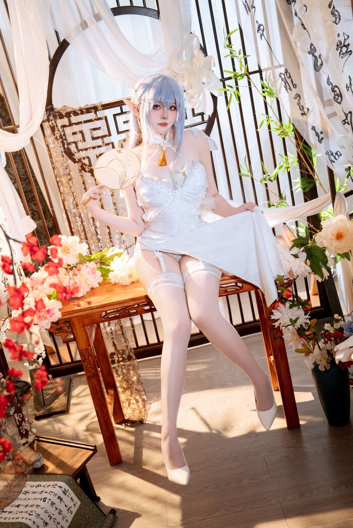Natsuko 夏夏子 - 碧藍航線 阿爾比恩旗袍 (44P) 11th image