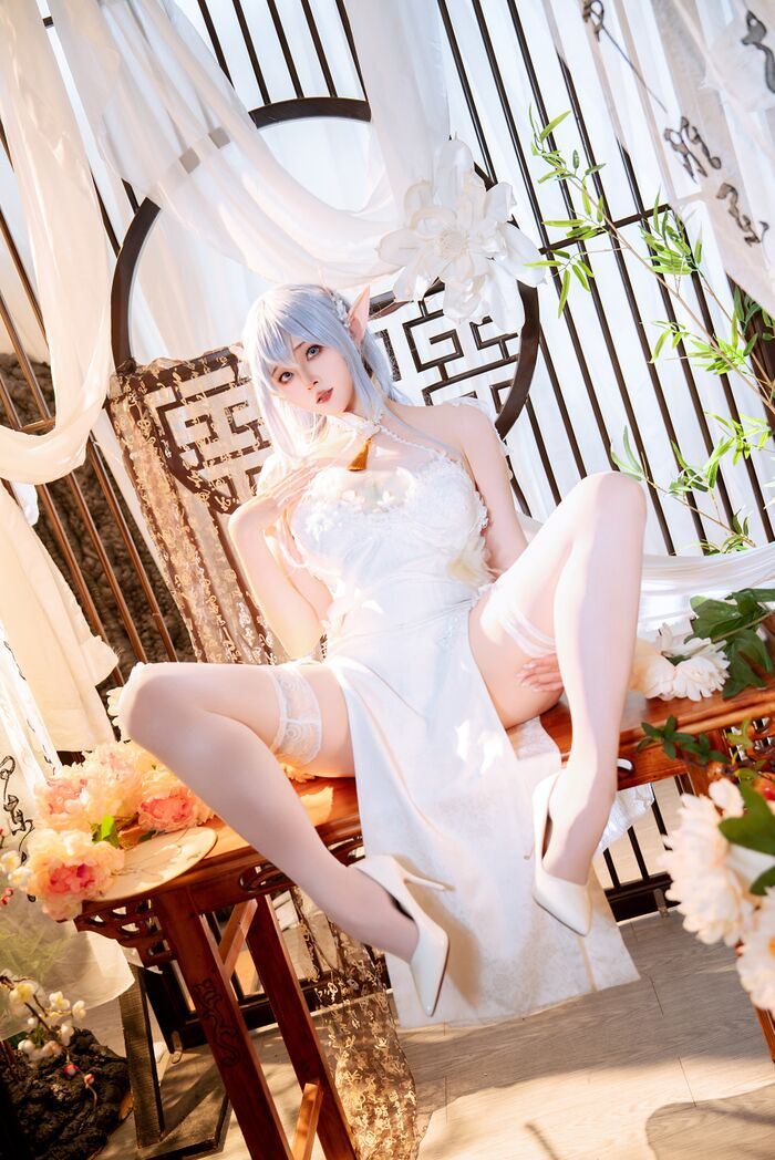 Natsuko 夏夏子 - 碧藍航線 阿爾比恩旗袍 (44P) 18th image