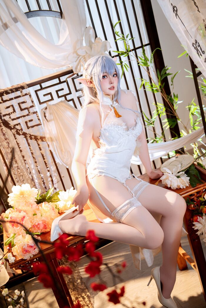 Natsuko 夏夏子 - 碧藍航線 阿爾比恩旗袍 (44P) 19th image