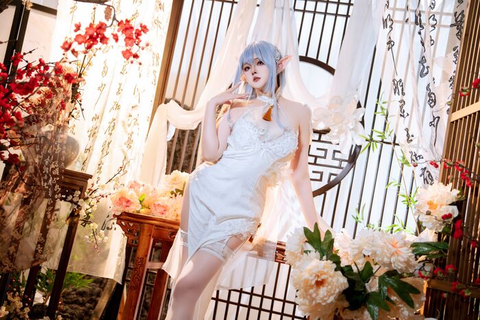 Natsuko 夏夏子 - 碧藍航線 阿爾比恩旗袍 (44P) 24th image