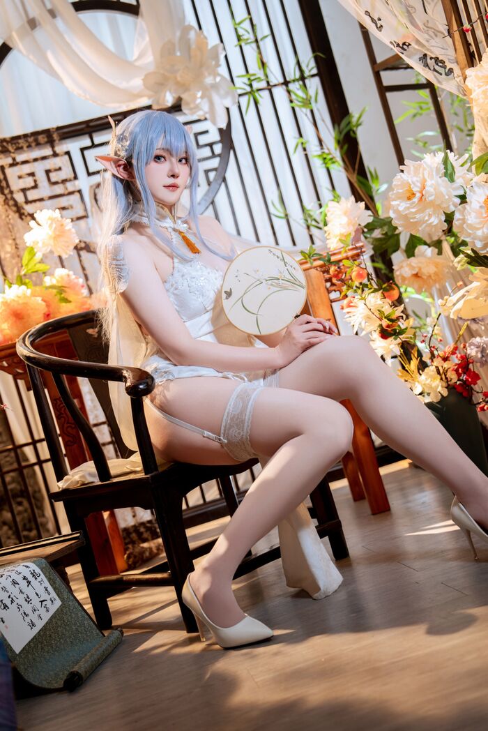 Natsuko 夏夏子 - 碧藍航線 阿爾比恩旗袍 (44P) 33th image
