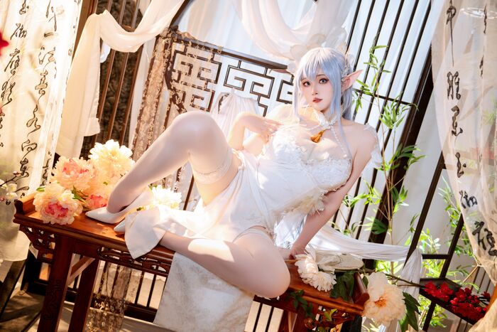 Natsuko 夏夏子 - 碧藍航線 阿爾比恩旗袍 (44P) 34th image