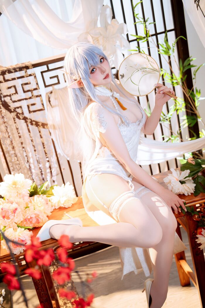 Natsuko 夏夏子 - 碧藍航線 阿爾比恩旗袍 (44P) 4th image