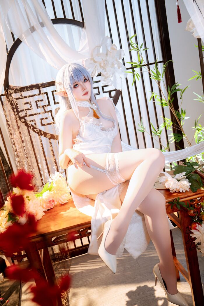 Natsuko 夏夏子 - 碧藍航線 阿爾比恩旗袍 (44P) 7th image