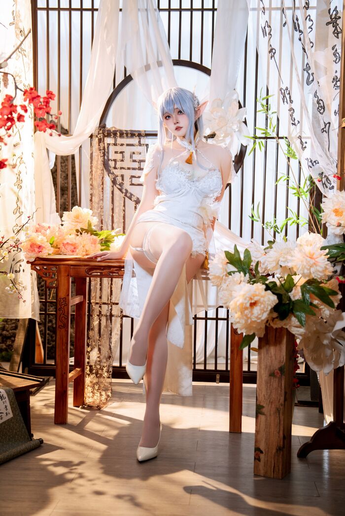 Natsuko 夏夏子 - 碧藍航線 阿爾比恩旗袍 (44P) 9th image