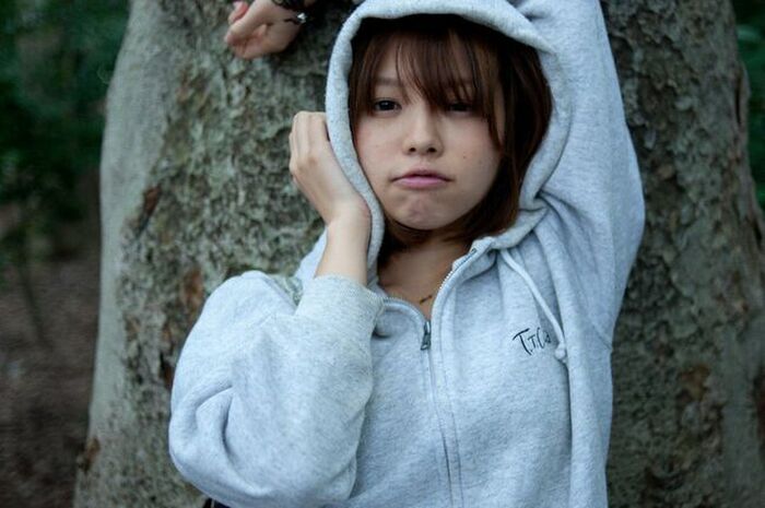 Actress Izumi Okamura's nipples and boobs are rubbed and wet 35 radical semi-nude gravure images 25th image