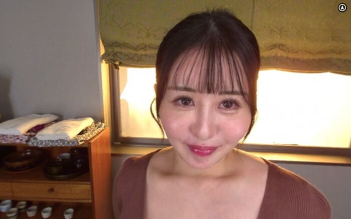 [VR] Kagura Momoka K-cup huge breasts hot spring affair sex 13th image