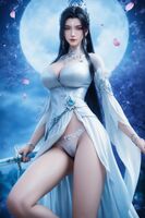 誅仙*--陸雪琪 AI Generated