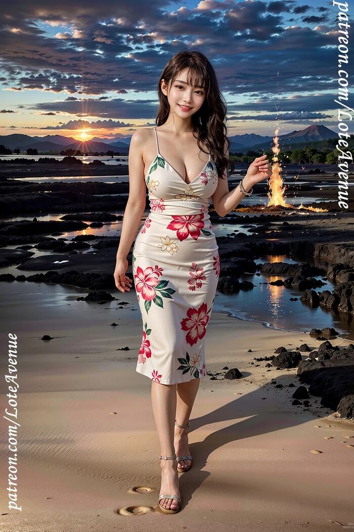 ★PATREON★ [Lote] - Eventslender Kosa. Hawaii Landmarks And Beach Festival. Photobook AI Generated 9th image