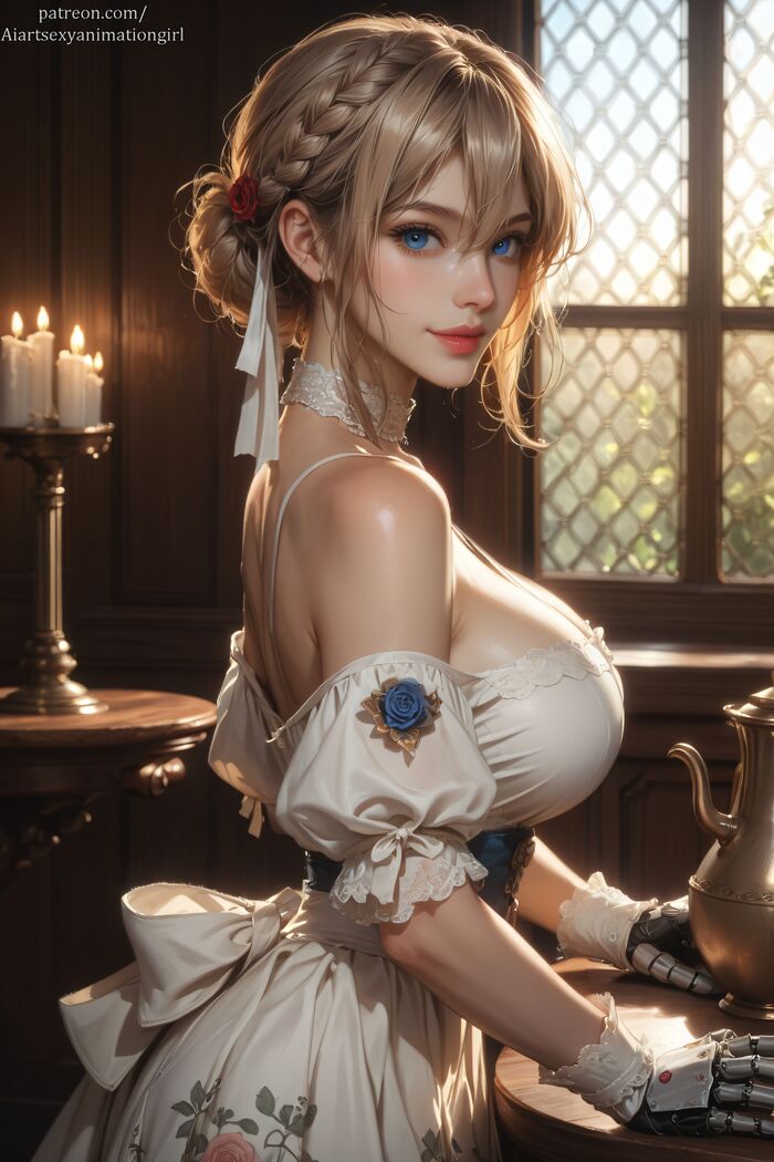 [Patreon][AiASAG]🪖Violet🦾 AI Generated 6th image