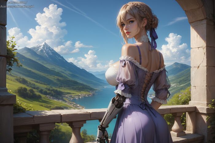 [Patreon][AiASAG]🪖Violet🦾 AI Generated 8th image