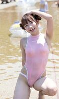 Tokyo Summerland swimsuit photo session, too erotic w