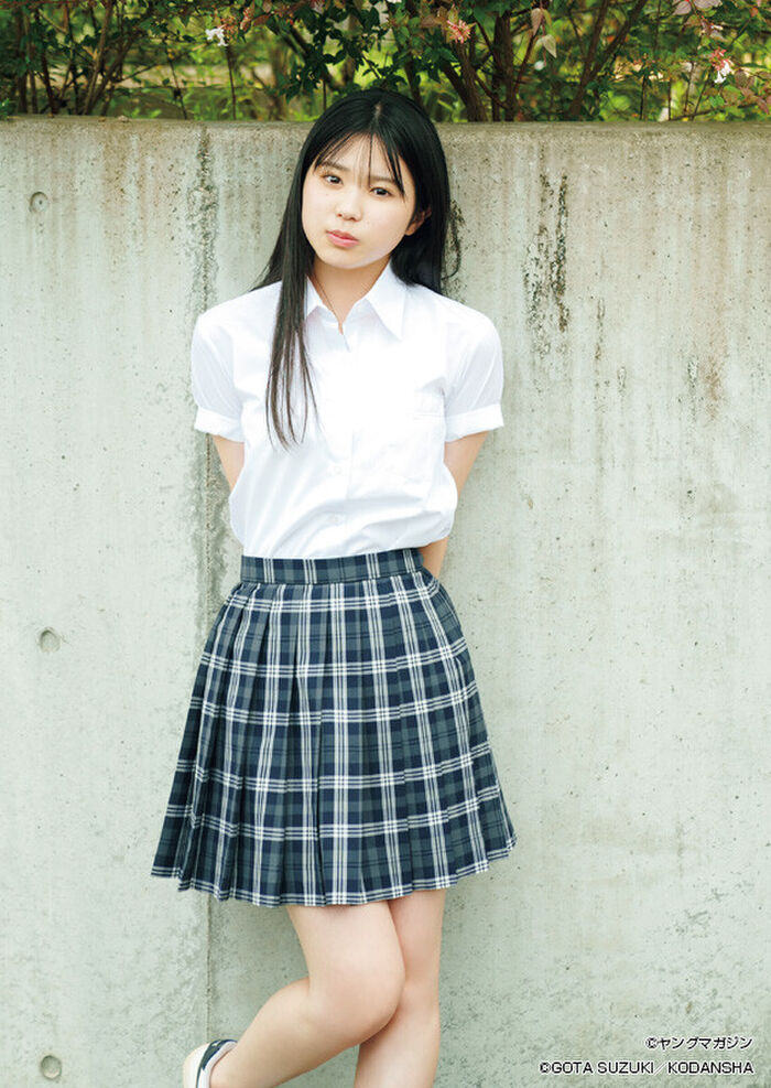 'Super vertical navel' 19-year-old fair-skinned busty actress raves for her nice body!! Nanaka Yano, the off-shot of the swimsuit pictorial was a big response!! 16th image