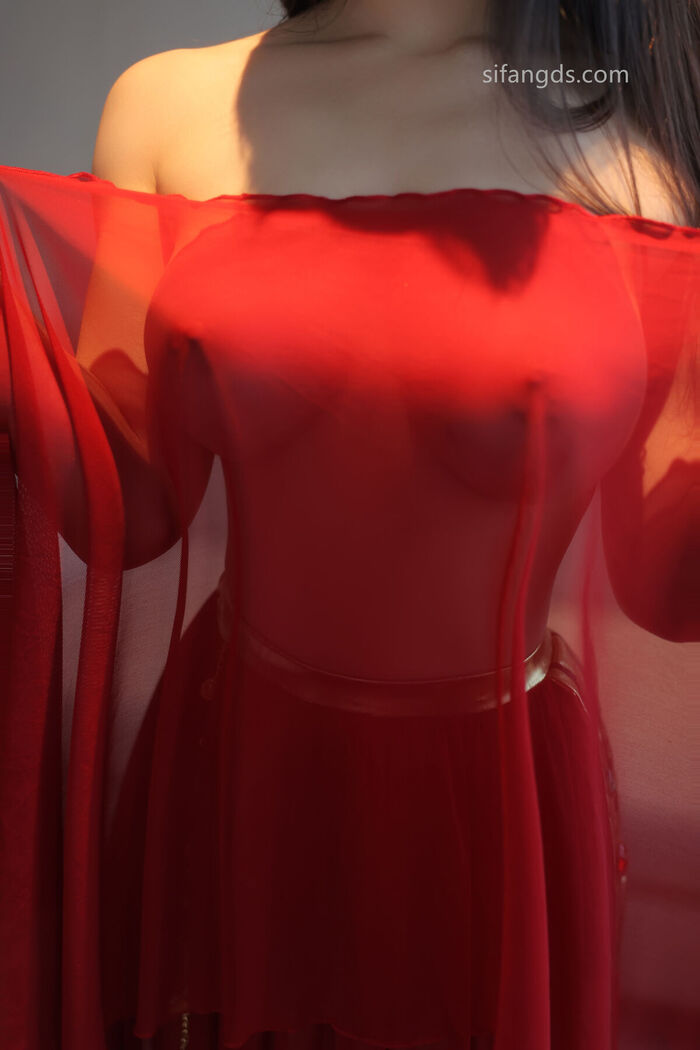 XR Uncensored Qing Miao 清妙 - R18 秀人网模特 红色舞裙 S Part02 (47P) 27th image