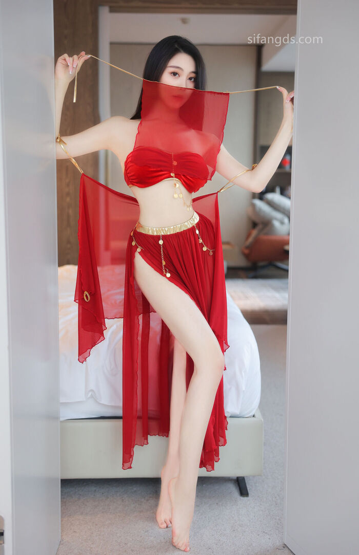 XR Uncensored Qing Miao 清妙 - R18 秀人网模特 红色舞裙 S Part02 (47P) 3th image