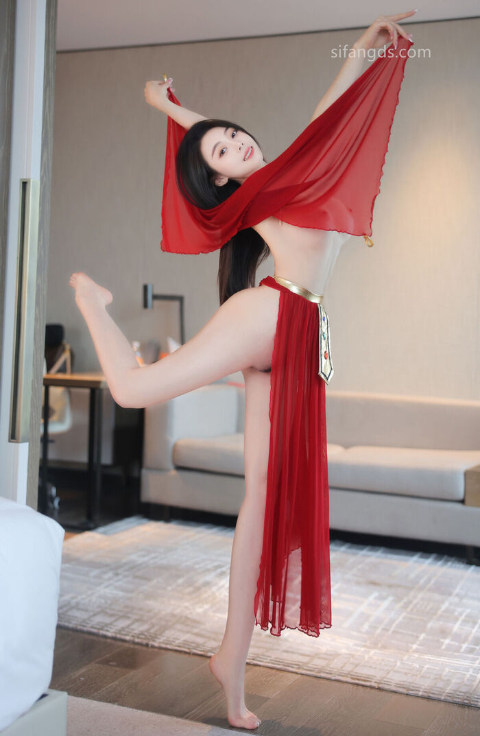 XR Uncensored Qing Miao 清妙 - R18 秀人网模特 红色舞裙 S Part02 (47P) 31th image