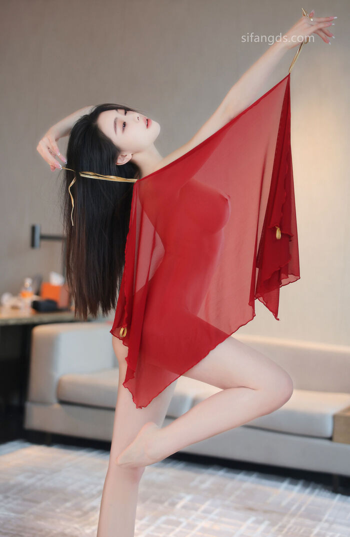 XR Uncensored Qing Miao 清妙 - R18 秀人网模特 红色舞裙 S Part02 (47P) 32th image