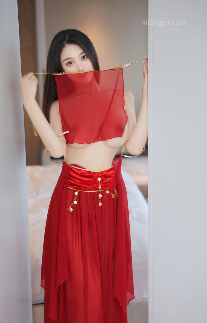 XR Uncensored Qing Miao 清妙 - R18 秀人网模特 红色舞裙 S Part02 (47P) 5th image