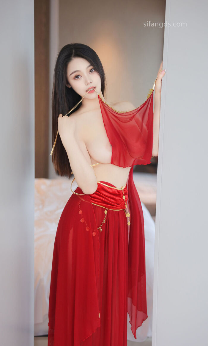XR Uncensored Qing Miao 清妙 - R18 秀人网模特 红色舞裙 S Part02 (47P) 6th image
