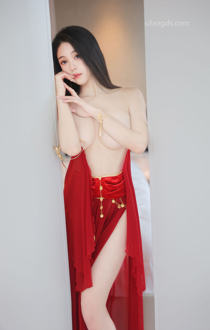 XR Uncensored Qing Miao 清妙 - R18 秀人网模特 红色舞裙 S Part02 (47P) 9th image
