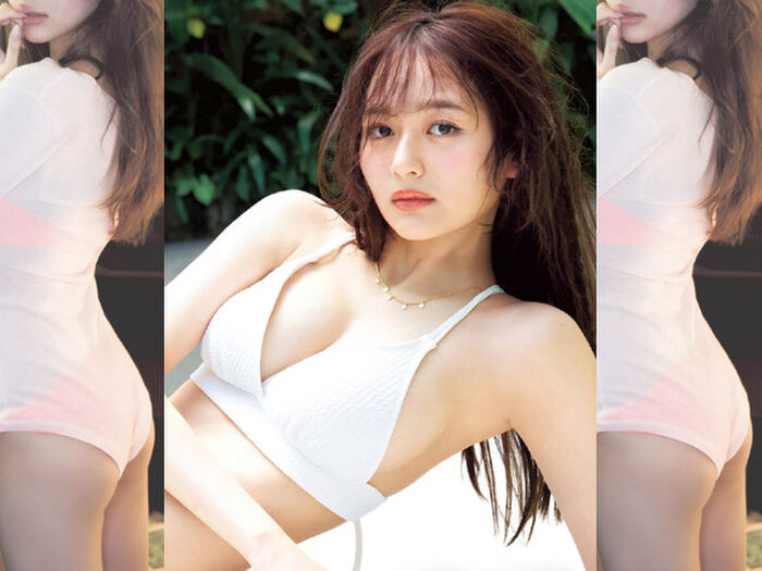 Chie Nakahara's healthy body of a Paris collection model 16th image