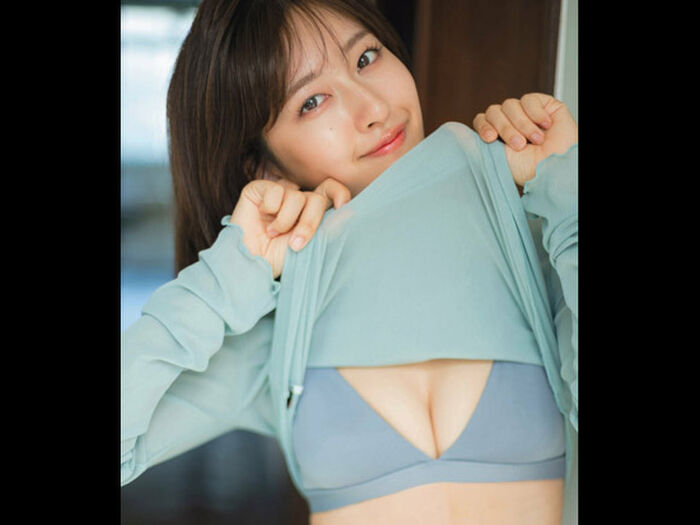 Chie Nakahara's healthy body of a Paris collection model 20th image