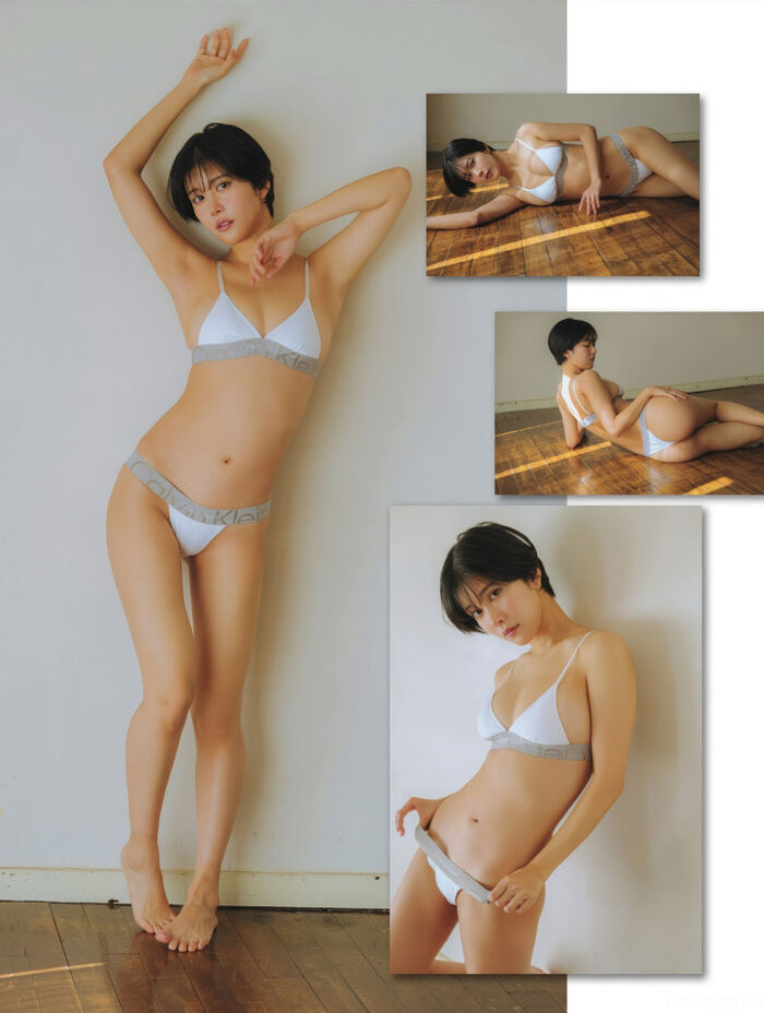 Chie Nakahara's healthy body of a Paris collection model 9th image