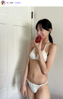 [Shocking image] Kansai's very popular weather caster, first swimsuit gravure debut wwwwwww Active female college student Hana Nakanishi lifts the ban on her first bikini on FRIDAY!!