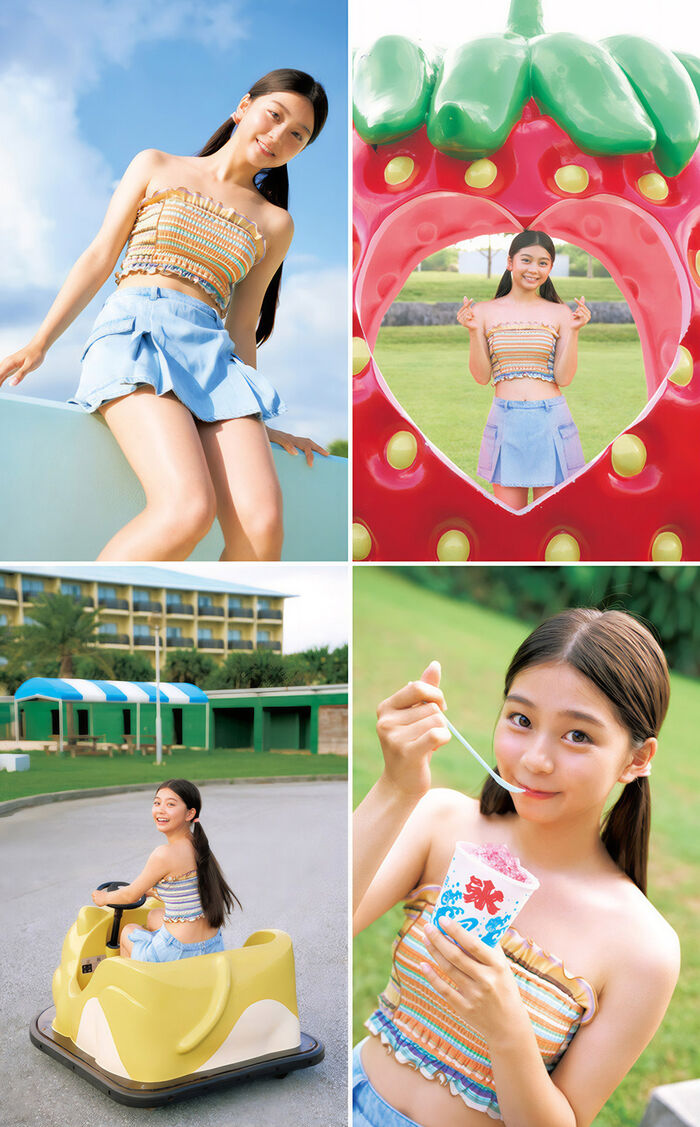 Model & idol Ai Lighthouse Fresh swimsuit pictorial 14th image