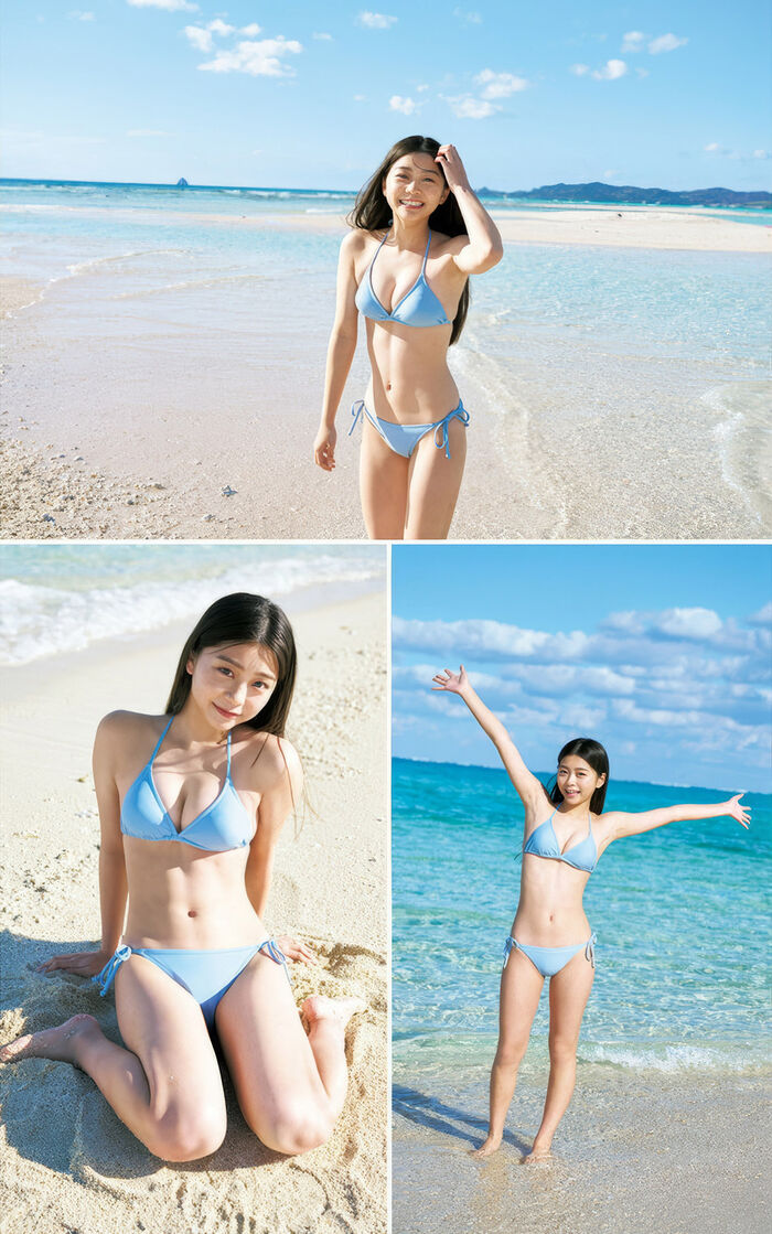 Model & idol Ai Lighthouse Fresh swimsuit pictorial 3th image