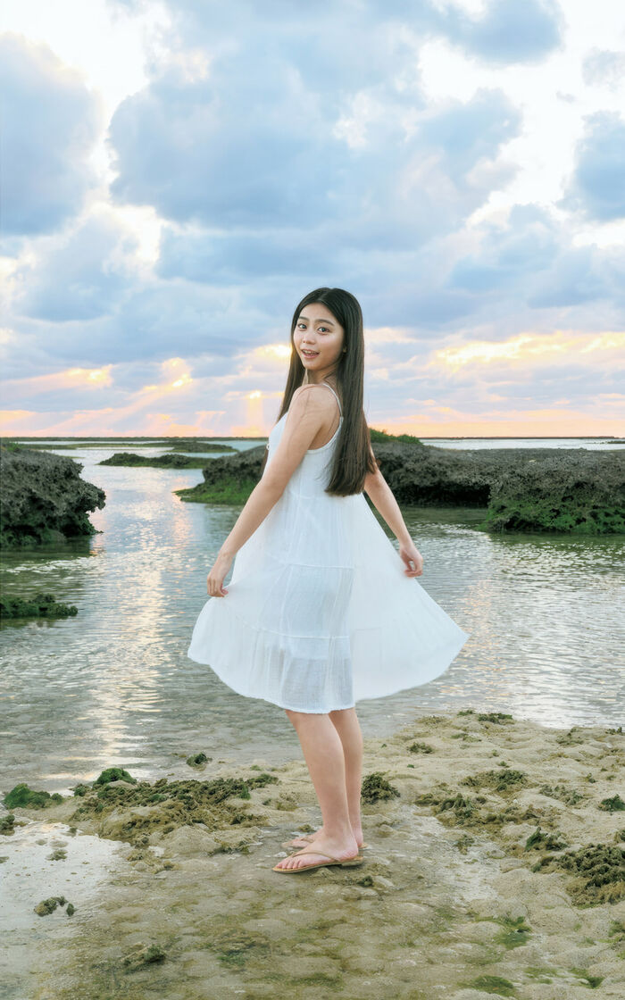 Model & idol Ai Lighthouse Fresh swimsuit pictorial 7th image