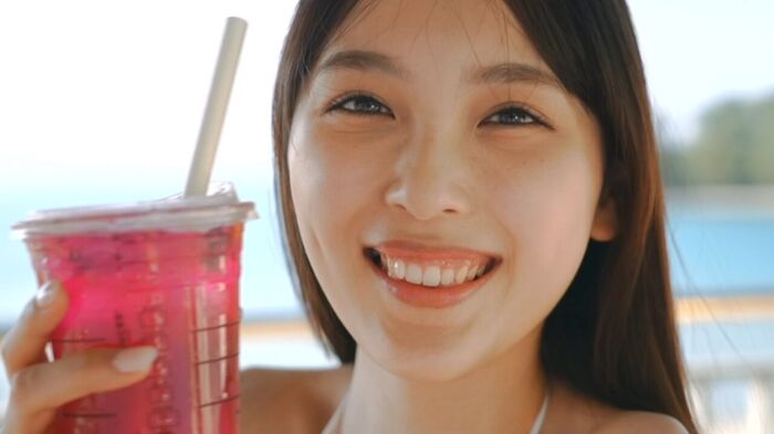 Synchro Jr. Olympic Beauty, Sexy DVD Debut wwww Mizuki Nakamura opens up her 171cm tall body in a bold swimsuit!! Video & image summary of her debut work 'Water Gen'! 16th image