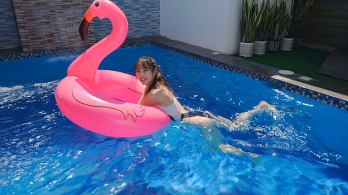 Synchro Jr. Olympic Beauty, Sexy DVD Debut wwww Mizuki Nakamura opens up her 171cm tall body in a bold swimsuit!! Video & image summary of her debut work 'Water Gen'! 38th image
