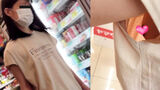 [eros2613 Nipple Glimpse] A braless young girl who gets a picture of her sleeveless armpits with plump breasts and delicious-looking nipples [re-edit]