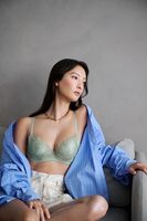 Actress Nanao, the image of the new underwear model is too sexy wwwwwwwww A storm of rave reviews for her elegant lingerie!!