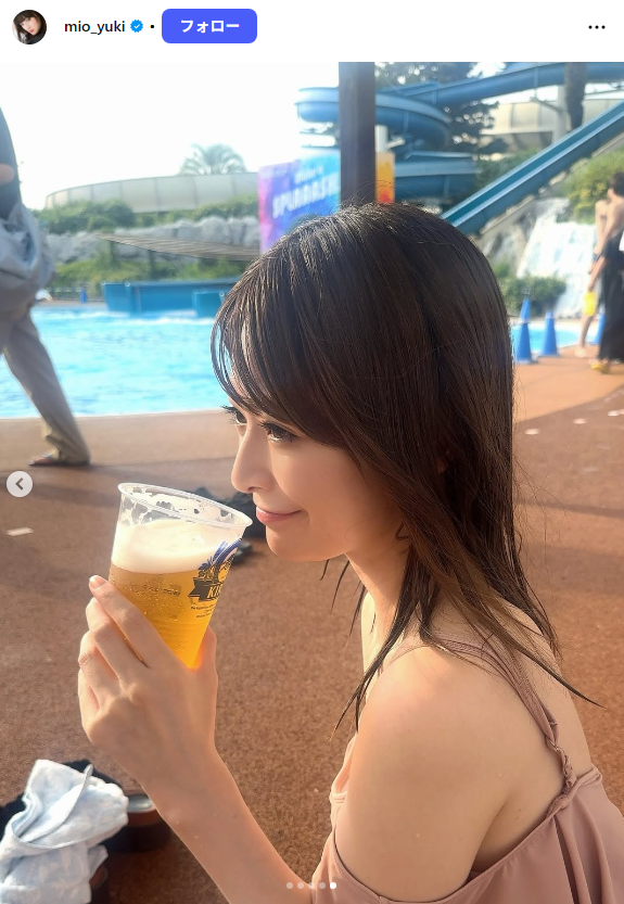 [Image] Innocent actress (26) who appeared in the morning drama, finally lifted the ban on her first swimsuit wwwwwwwwwww Yuki Miao, revealed her first bikini in her life and received a response!! 12th image