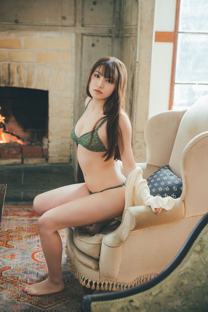 [Image] Former HKT48 divine beauty, sex appeal breaks through the limit wwwwwwww Yui Kashina, sexy lingerie pictorial is a big hit!! 15th image